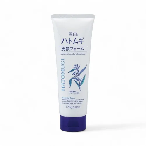 Sữa Rửa Mặt Hatomugi Ý Dĩ Moisturizing & Facial Washing Dành Cho Da Khô 170g