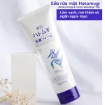 Sữa Rửa Mặt Hatomugi Ý Dĩ Moisturizing & Facial Washing Dành Cho Da Khô 170g