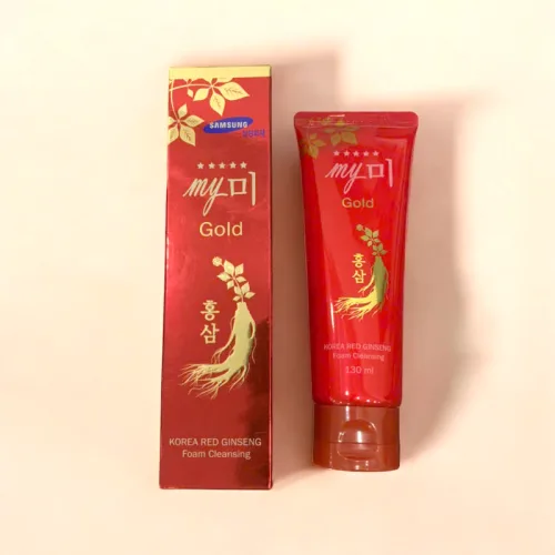 Sữa Rửa Mặt Hồng Sâm My Gold 130ml