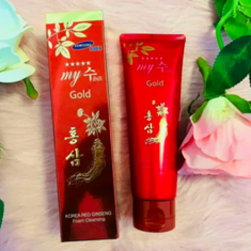 Sữa Rửa Mặt Hồng Sâm My Gold 130ml