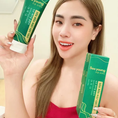 Sữa rửa mặt lục tảo SOO YOUNG tất cả những gì cần cho lan da bạn sạch mướt căng mịn