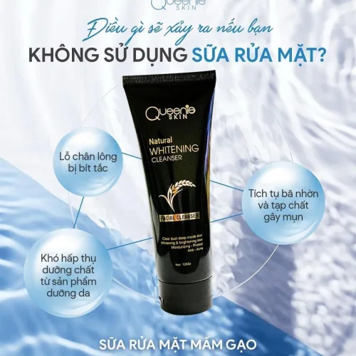 Sữa rửa mặt mầm gạo nền tảng cho làn da không tuổi