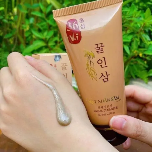 Sữa rửa mặt Mật nhân sâm 36 vị đúng là gây nghiện thực sự