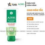 Sữa Rửa Mặt Mentholatum Acnes Oil Control Cleanser 100g - Sữa Rửa Mặt Acnes Dành Cho Da Dầu Nhờn