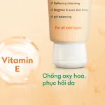 Sữa Rửa Mặt Mentholatum Acnes Vitamin Cleanser 100g - Sữa Rửa Mặt Acnes Dành Cho Da Thâm Mờ Thâm Sẹo
