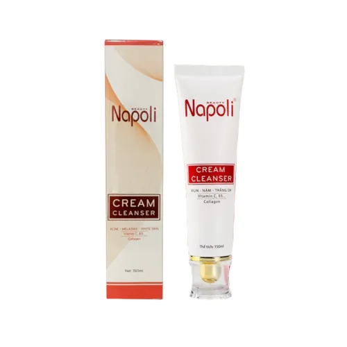 Sữa Rửa Mặt Napoli Cream Cleanser Hải Âu Việt