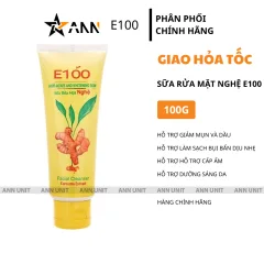 Sữa Rửa Mặt Nghệ E100 100g