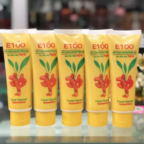 Sữa Rửa Mặt Nghệ E100 100g