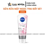 Sữa Rửa Mặt Nivea Đất Sét Ngọc Trai Hỗ Trợ Làm Sáng Da 5 In 1 Màu Xám 100g
