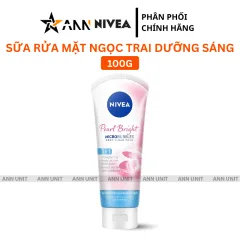 Sữa Rửa Mặt Nivea Tinh Chất Ngọc Trai Hỗ Trợ Làm Sáng Da 5 In 1 Màu Xanh 100g