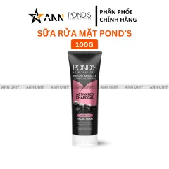 Sữa Rửa Mặt Pond's Skin Institute Activated Charcoal Màu Đen 100g