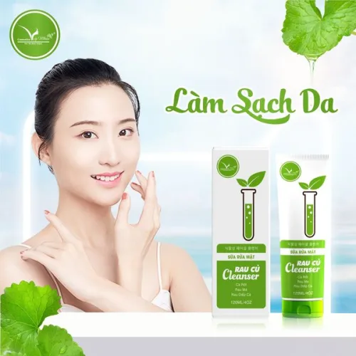 Sữa rửa mặt rau củ công nghệ Hàn Quốc của nhà Vip White