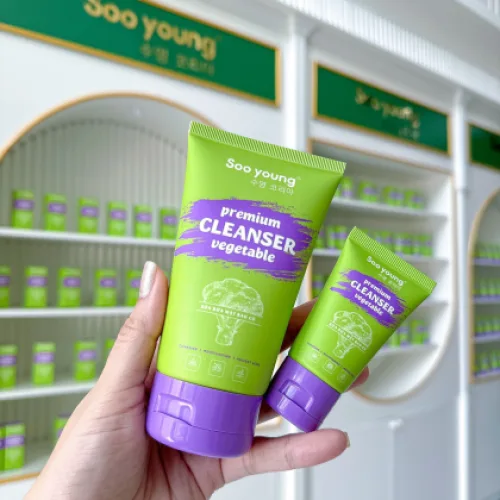 Sữa rửa mặt rau củ SooYoung 100ml – Tặng kèm sữa rửa mặt mini 30ml