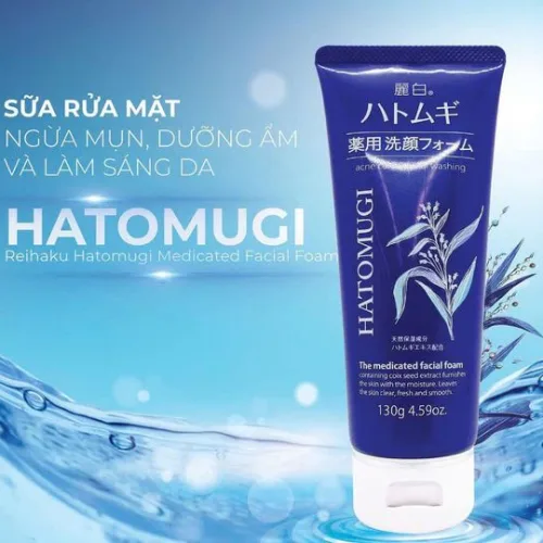 Sữa rửa mặt Reihaku Hatomugi Acne Care & Facial Washing sở hữu các ưu điểm nổi bật
