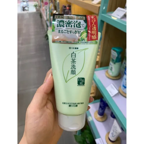 Sữa Rửa Mặt Rohto Shirochasou Trà Xanh Nhật Bản 120g