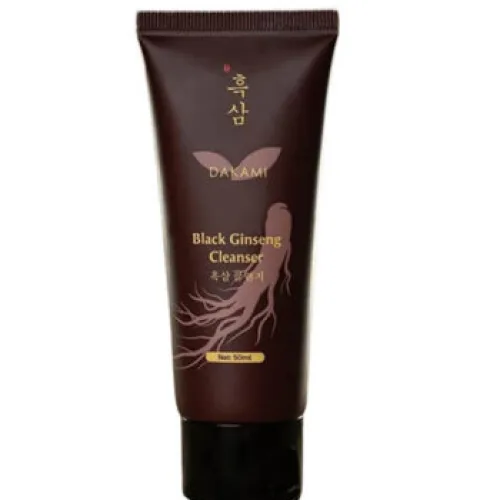 Sữa Rửa Mặt Sâm Đen Dakami Black Ginseng Cleanser là dòng sản phẩm được chiết xuất từ nhân sâm đen quý giá