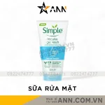 Sữa Rửa Mặt Simple Micellar Gel Wash Cho Da Dầu Mụn 150ml