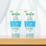 Sữa Rửa Mặt Simple Micellar Gel Wash Cho Da Dầu Mụn 150ml