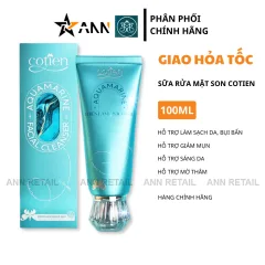Sữa Rửa Mặt Son Cotien 100ml - Mỹ Phẩm Sơn Tiên Dành Cho Da Thâm Mụn