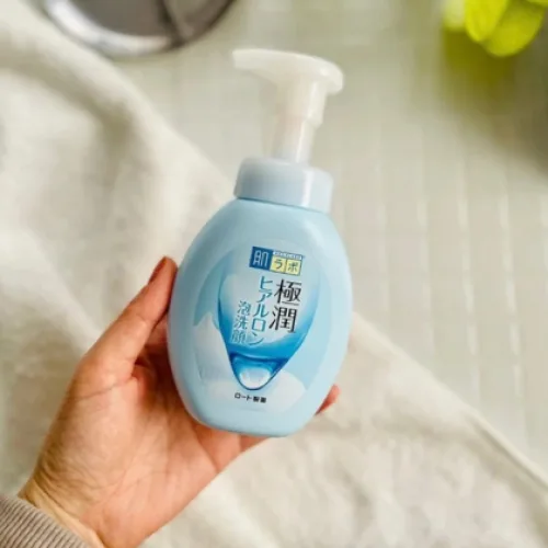 Sữa Rửa Mặt Tạo Bọt Hada Labo Gokujyun Hatomugi Bubble Face Wash 160ml