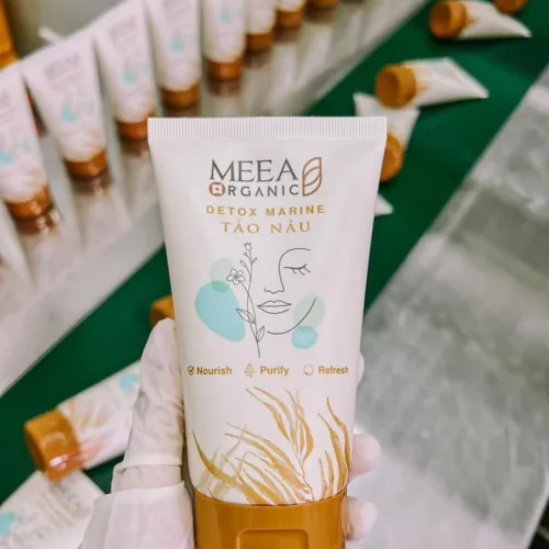 Sữa Rửa Mặt Tảo Nâu Meea Organic Detox Marine