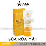 Sữa Rửa Mặt Than Hoạt Tính Hatagold Cosmetics