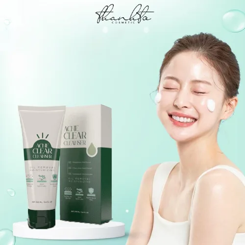 Sữa Rửa Mặt Thanh Tô Acne Clear Cleanser Dành Cho Da Mụn 100g