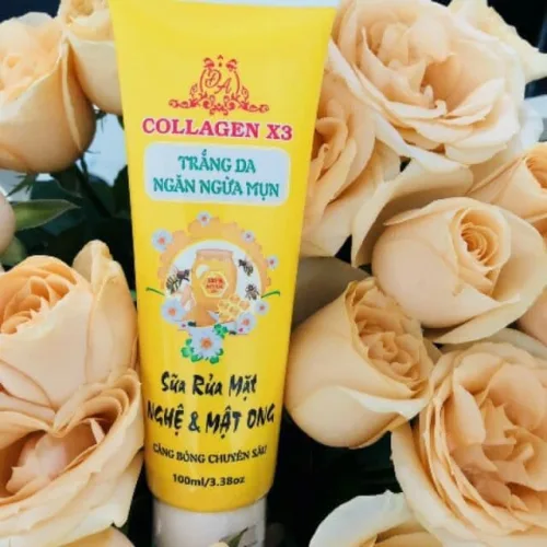 Sữa rửa mặt tinh chất nghệ và mật ong