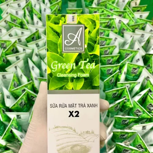 Sữa rửa mặt trà xanh A Cosmetics lựa chọn vô cùng quan trọng cho da mụn