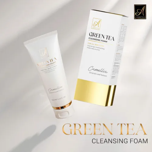Sữa Rửa Mặt Trà Xanh A Cosmetics Phương Anh 125ml Phiên Bản Mới