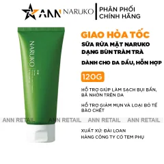 Sữa Rửa Mặt Tràm Trà Naruko Dạng Bùn - Dành Cho Da Dầu Và Da Hỗn Hợp 120g