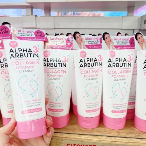 Sữa Rửa Mặt Trắng Da  Alpha Arbutin 3 Plus+ Precious Skin Thái Lan 120ml