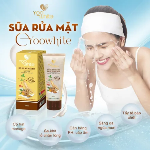 Sữa Rửa Mặt Yoo White