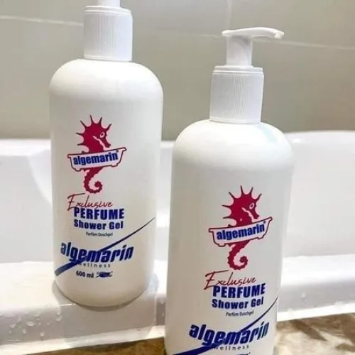 Sữa tắm cá ngựa  Algemarin  mẫu mới ra có vòi dung tích lớn 600ml