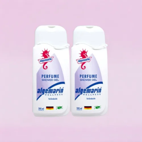 Sữa tắm cá ngựa  Algemarin Perfume Shower chai vuông - thơm ngát, đặc trưng của Đức