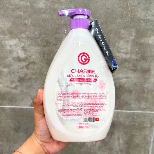 Sữa Tắm Charme Hương Hoa Hồng - Sữa Tắm Hương Nước Hoa Charme 1 Lít