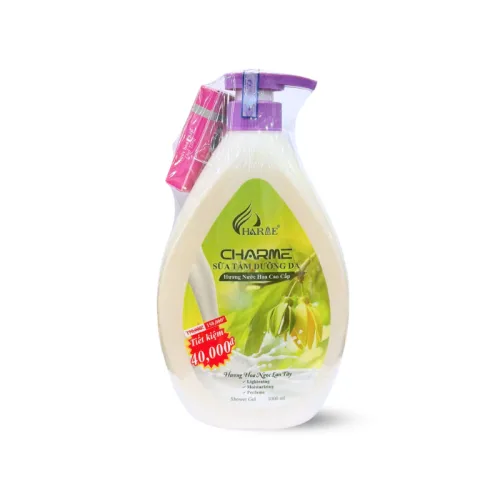 Sữa Tắm Charme Hương Hoa Ngọc Lan Tây - Sữa Tắm Hương Nước Hoa Charme 1 Lít