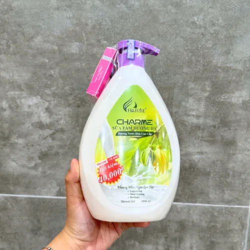 Sữa Tắm Charme Hương Hoa Ngọc Lan Tây - Sữa Tắm Hương Nước Hoa Charme 1 Lít