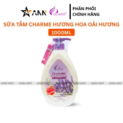 Sữa Tắm Charme Hương Hoa Oải Hương - Sữa Tắm Hương Nước Hoa Charme 1 Lít