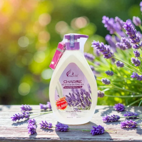 Sữa Tắm Charme Hương Hoa Oải Hương - Sữa Tắm Hương Nước Hoa Charme 1 Lít