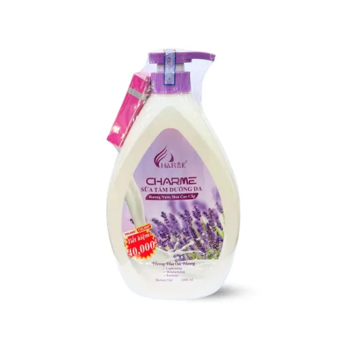 Sữa Tắm Charme Hương Hoa Oải Hương - Sữa Tắm Hương Nước Hoa Charme 1 Lít