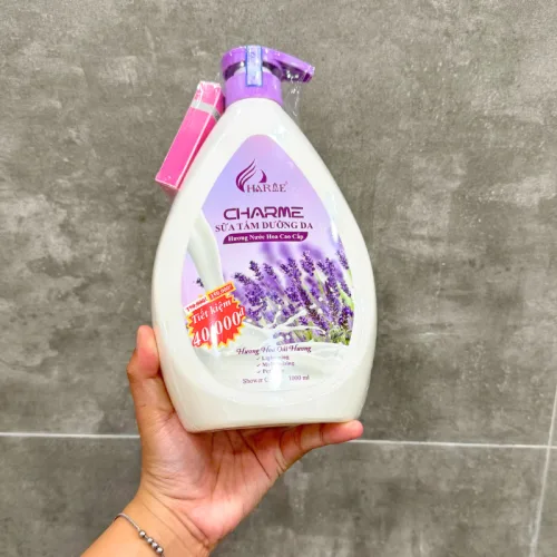 Sữa Tắm Charme Hương Hoa Oải Hương - Sữa Tắm Hương Nước Hoa Charme 1 Lít