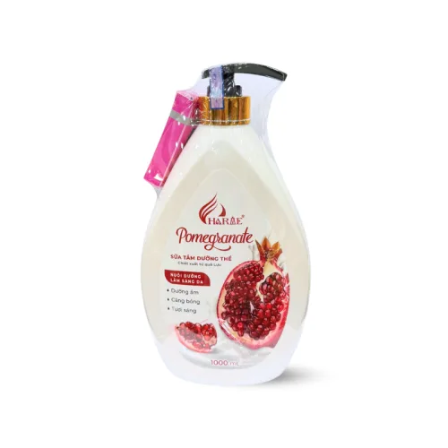 Sữa Tắm Charme Hương Lựu - Sữa Tắm Hương Nước Hoa Charme Pomegranate Lựu Đỏ 1 Lít