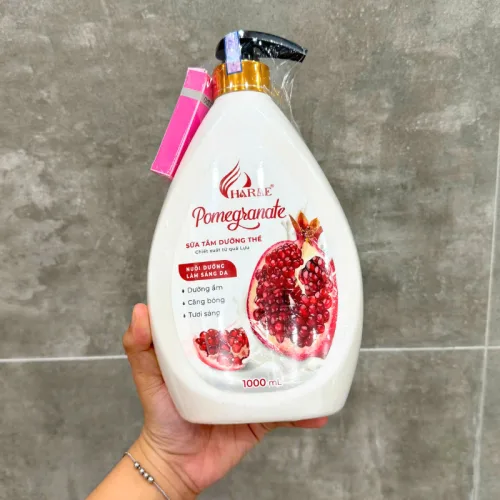 Sữa Tắm Charme Hương Lựu - Sữa Tắm Hương Nước Hoa Charme Pomegranate Lựu Đỏ 1 Lít