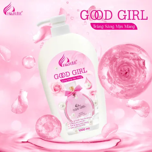 Sữa Tắm Charme Ngọc Trai Good Girl Hỗ Trợ Dưỡng Sáng Da Mịn Màng 1000ml