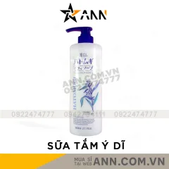 Sữa Tắm Ý Dĩ Hatomugi Moisturizing Washing 800ml