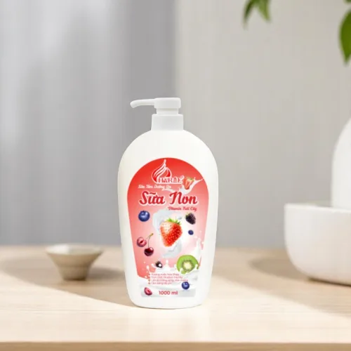 Sữa Tắm Charme Sữa Non Vitamin Trái Cây Hỗ Trợ Cấp Ẩm Dưỡng Sáng Da 1000ml