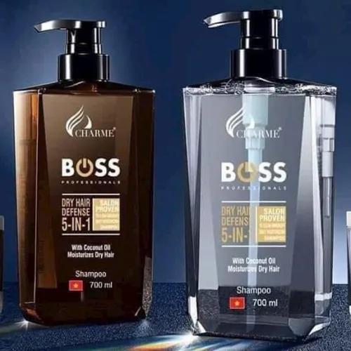 Sữa Tắm Gội Toàn Thân Boss Charme 5IN1 Màu Nâu Xanh