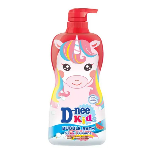 Sữa Tắm Gội Toàn Thân Cho Bé Dnee Kid Thái Lan Màu Đỏ 400ml hương dưa hấu hình con ngựa