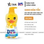 Sữa Tắm Gội Toàn Thân Cho Bé Dnee Kid Thái Lan Vịt Vàng 350ml